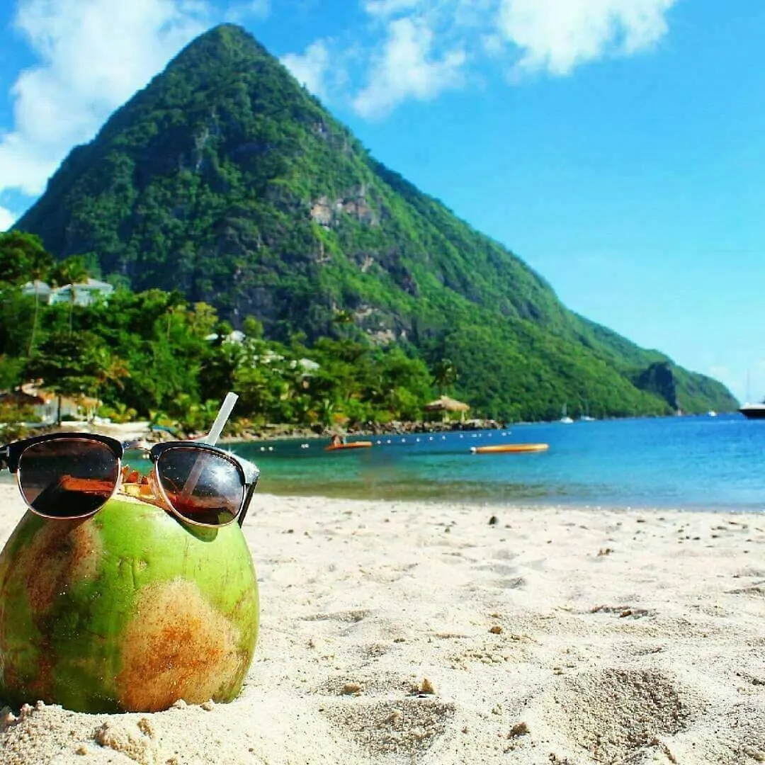 Piton View Apartment With Jeep Rental - Great Combo Deal- Explore St Lucia Soufrière